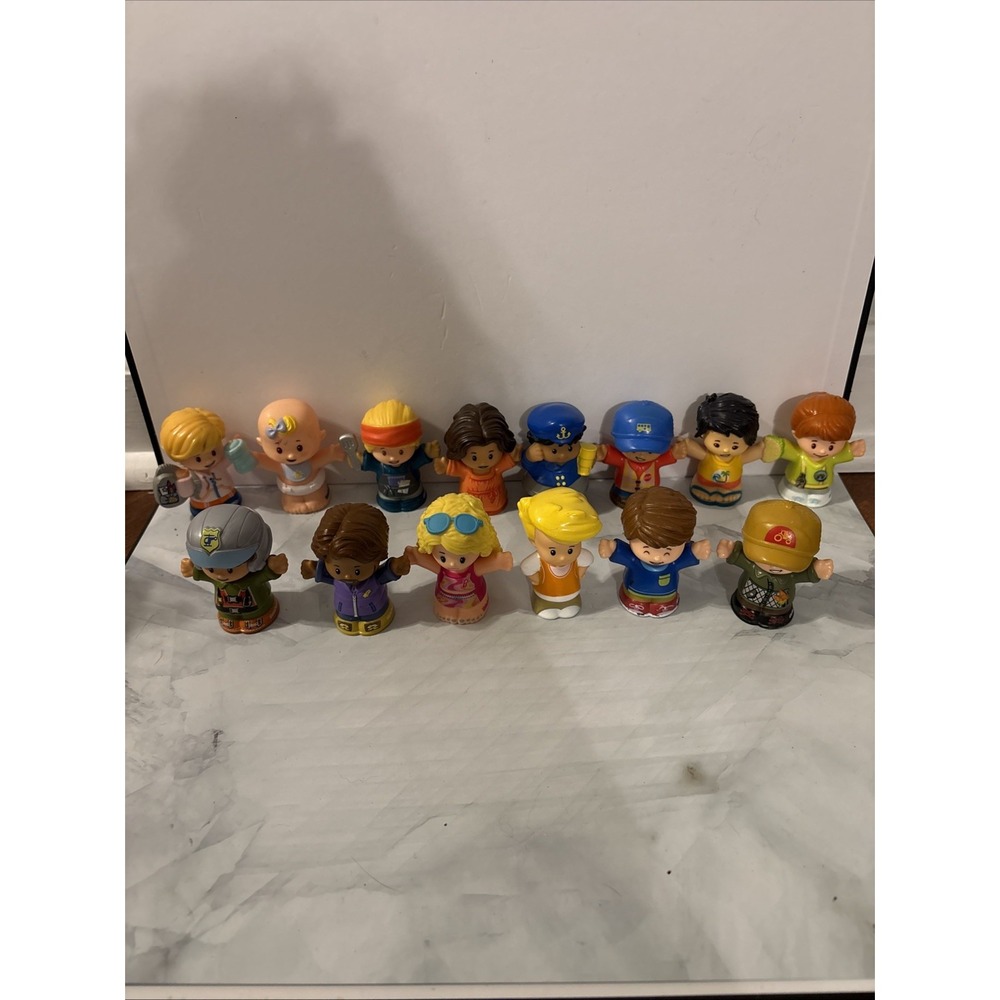 Fisher Price Little People Lot of 14 Mixed Figures Kids Adults Careers